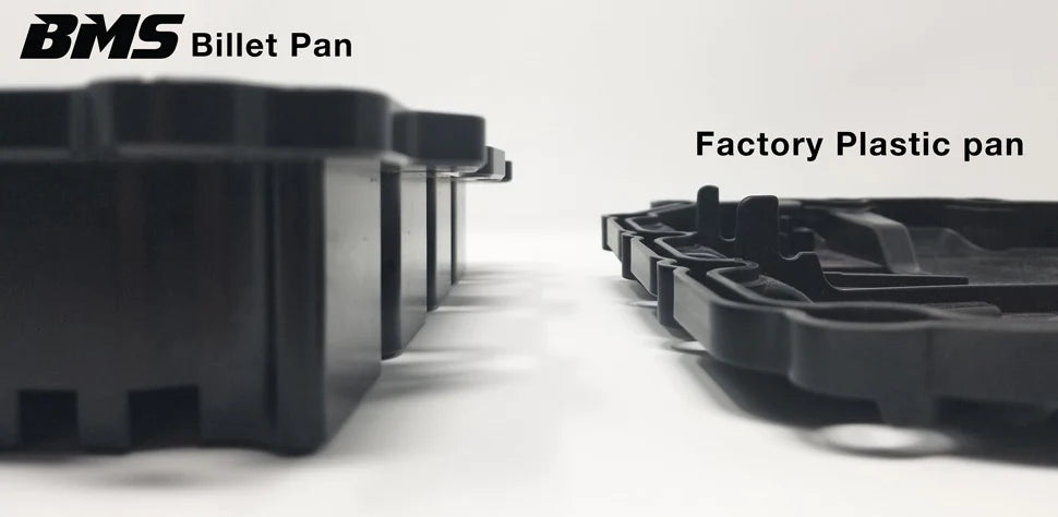 BMS Billet Aluminum BMW DCT transmission high capacity oil pan - COLORADO N5X