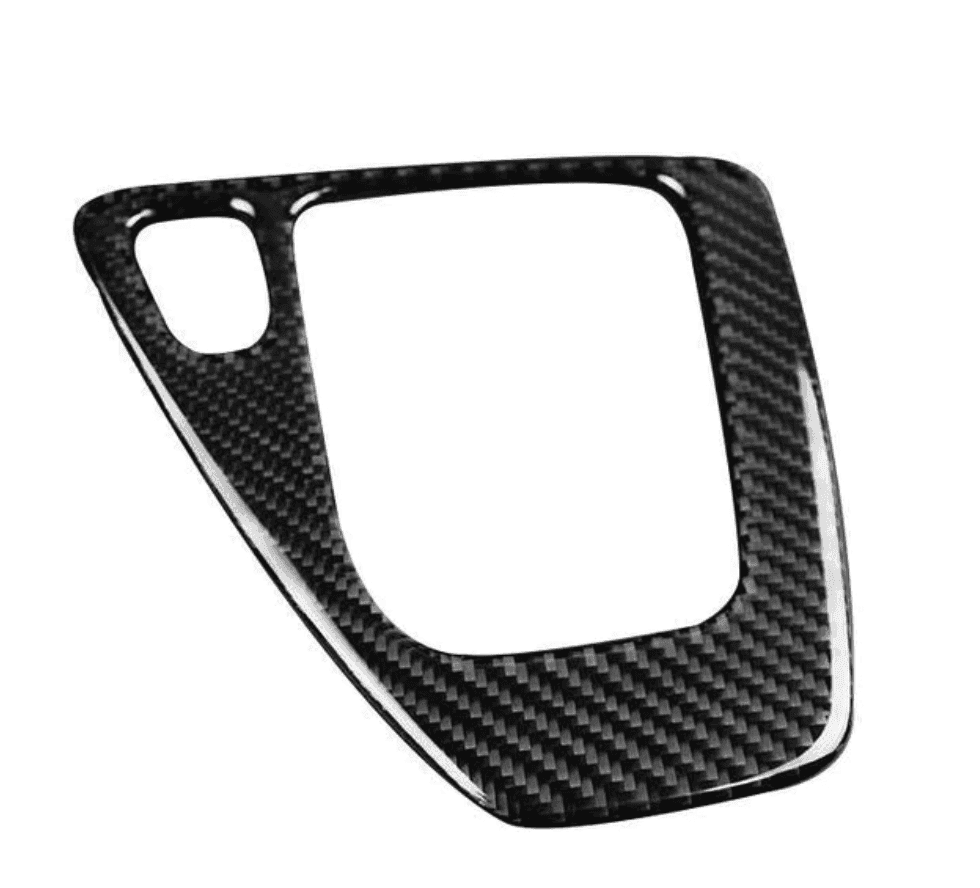 Carbon Fiber Gear Shifter Frame Trim - BMW E90 / E92 / E93 3 Series.