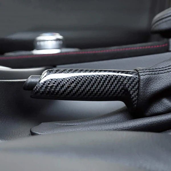 Carbon Fiber Handbrake Handle Cover E&F Series.