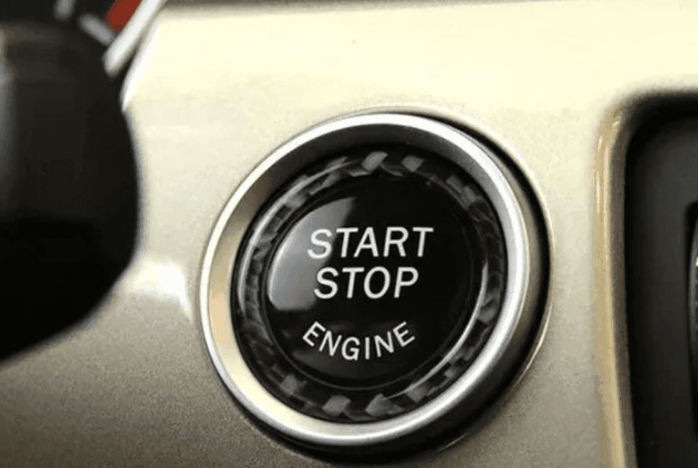 Carbon Fiber Start Button Ring Trim - BMW E Chassis.