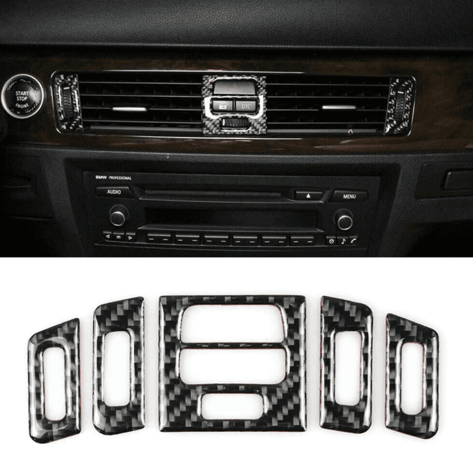CARBON FIBER VENT TRIM E90/E92.