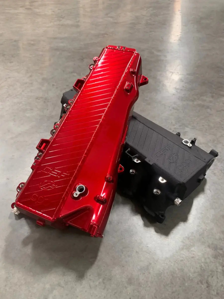 CSF Toyota A90/A91 Supra/ BMW G-Series B58 Charge-Air Cooler Manifold- Machined Billet Aluminum.