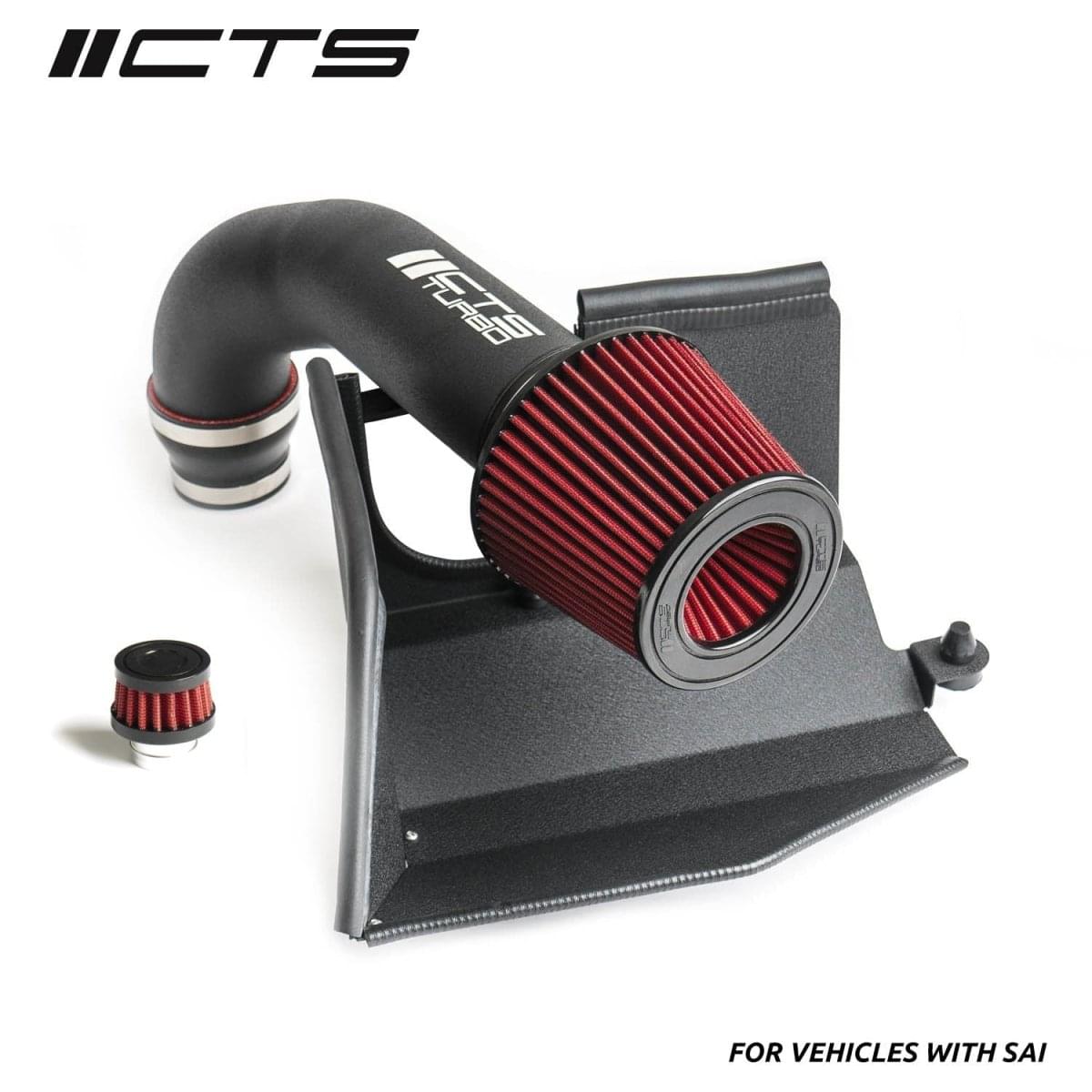 CTS TURBO MK7/7.5 VW GOLF, GTI, GLI, AUDI A3, AUDI TT INTAKE (2015+ MQB MODELS WITH SAI).