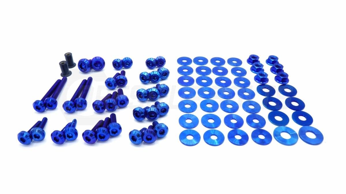 Dress Up Bolts Stage 1 Titanium Hardware Engine Bay Kit - BMW E9X 335i (2007-2013).