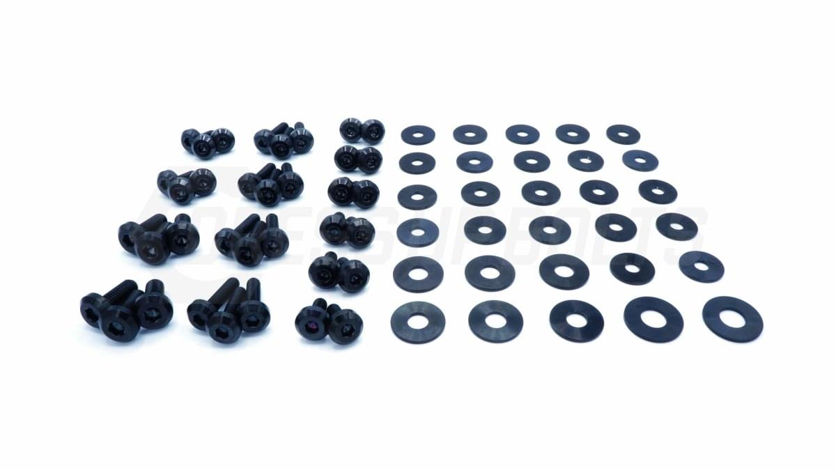 Dress Up Bolts Stage 1 Titanium Hardware Engine Bay Kit - BMW F80 M3 (2014-2018).