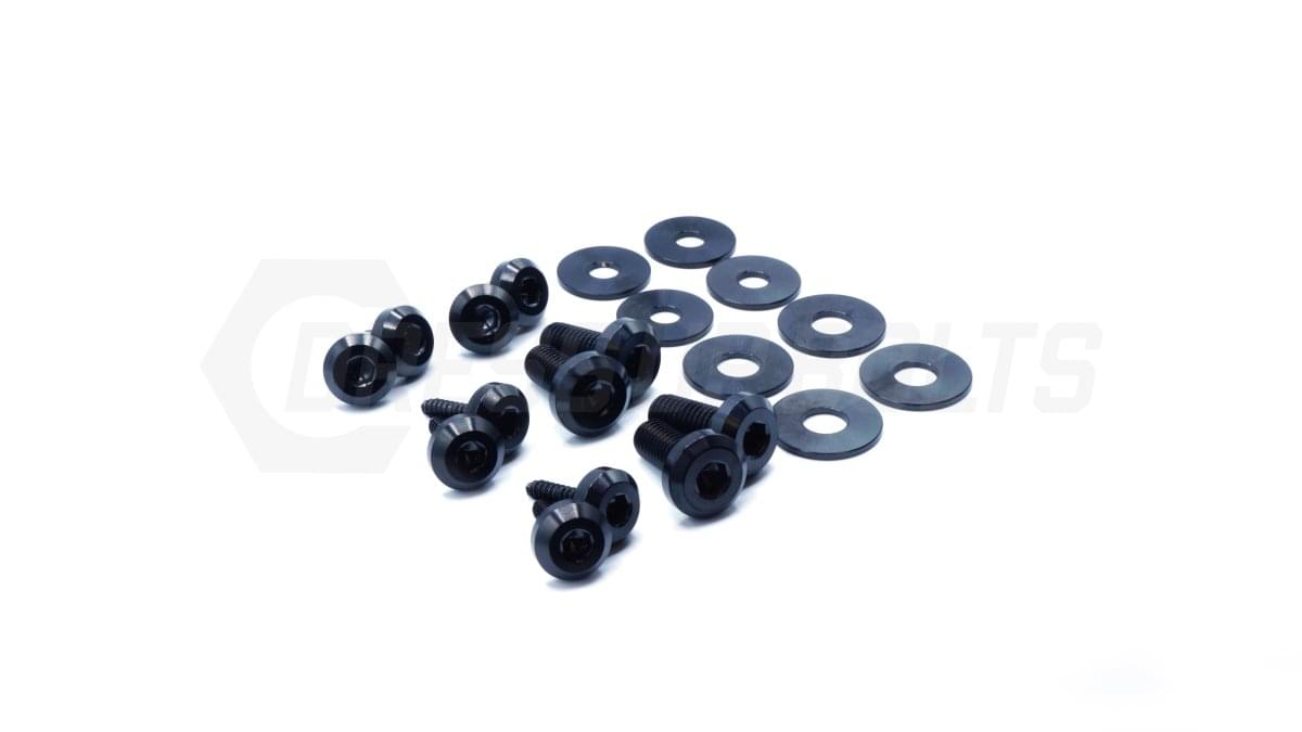 Dress Up Bolts Stage 1 Titanium Hardware Trunk Kit - BMW E46 M3 (2000-2006).