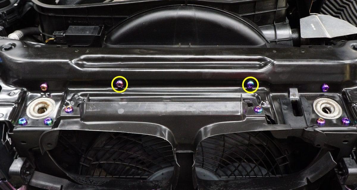 Dress Up Bolts Stage 2 Titanium Hardware Engine Bay Kit - BMW E46 M3 (2000-2006).
