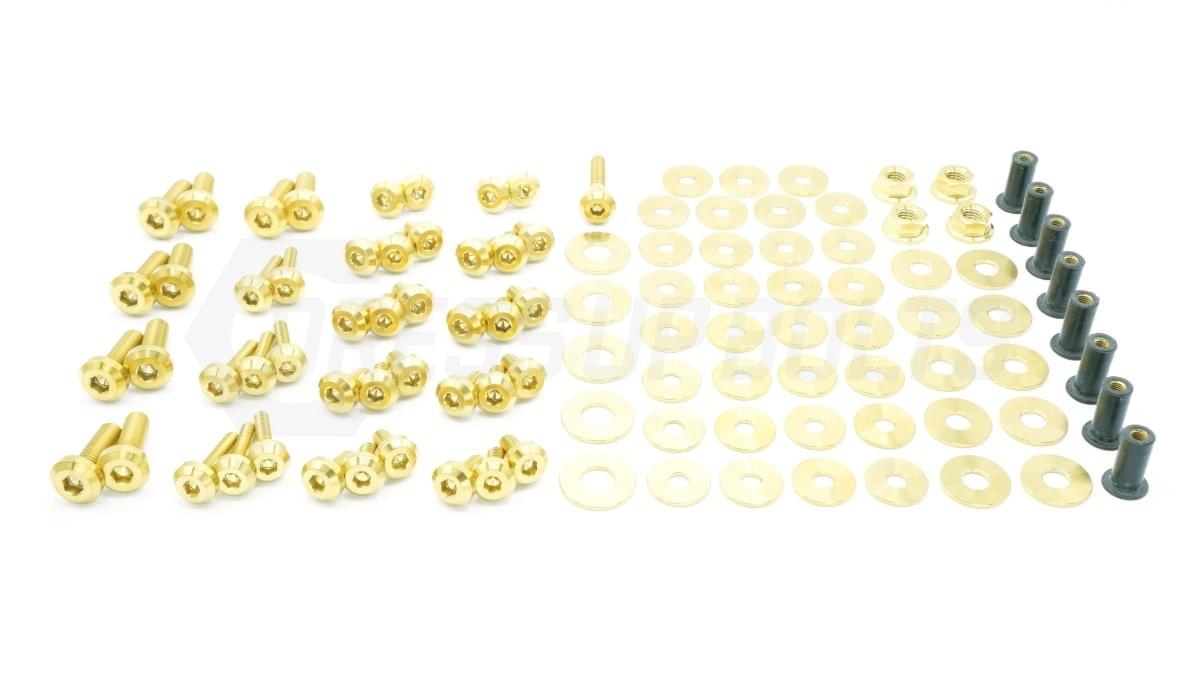 Dress Up Bolts Stage 2 Titanium Hardware Engine Bay Kit - BMW F3X 335i (2012-2015).