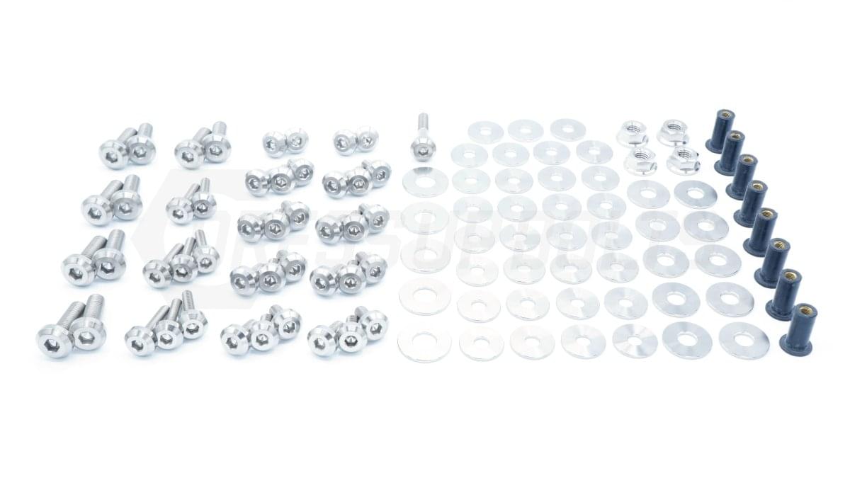 Dress Up Bolts Stage 2 Titanium Hardware Engine Bay Kit - BMW F3X 335i (2012-2015).
