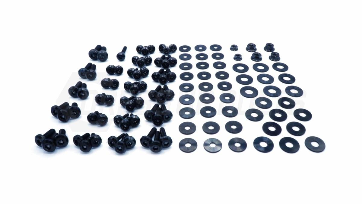 Dress Up Bolts Stage 2 Titanium Hardware Engine Bay Kit - BMW F80 M3 (2014-2018).