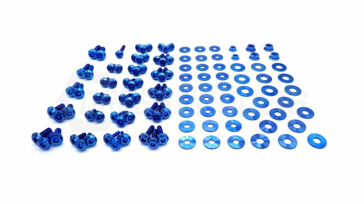 Dress Up Bolts Stage 2 Titanium Hardware Engine Bay Kit - BMW F80 M3 (2014-2018).