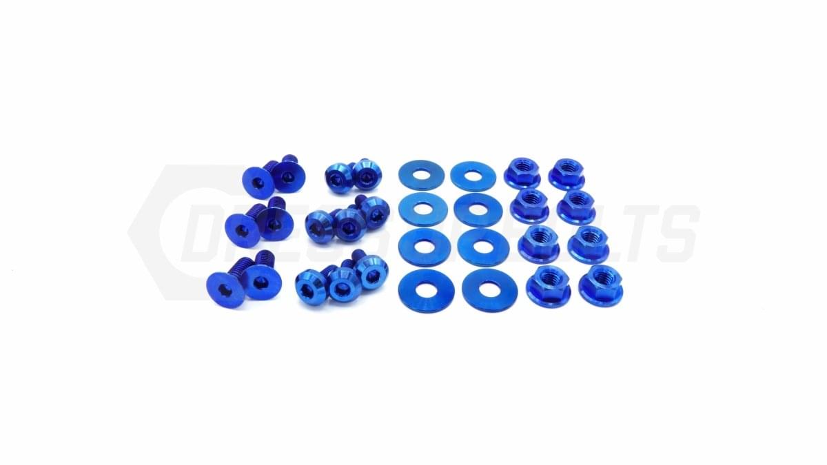 Dress Up Bolts Titanium Hardware Door Kit - BMW E92 335i (2007-2013).
