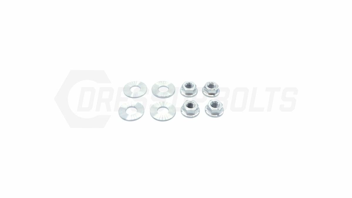 Dress Up Bolts Titanium Hardware Hood Kit - BMW F3X 335i (2012-2015).