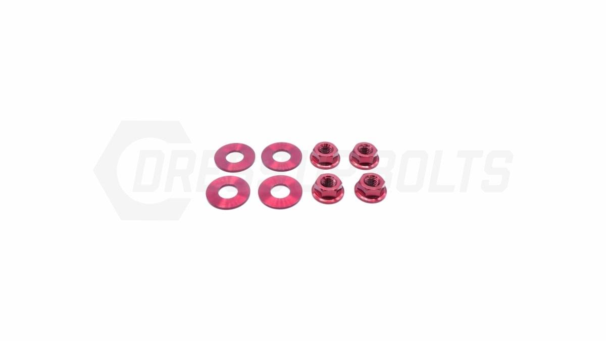 Dress Up Bolts Titanium Hardware Hood Kit - BMW F3X 335i (2012-2015).