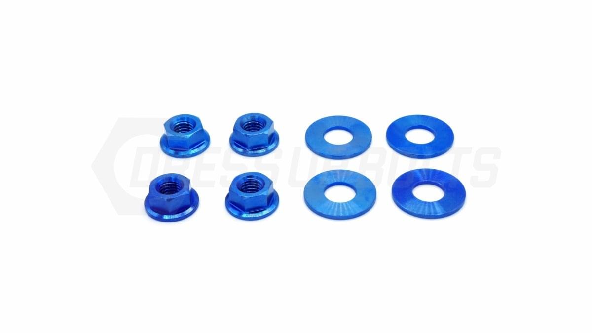 Dress Up Bolts Titanium Hardware Hood Kit - BMW F80 M3 (2014-2018).
