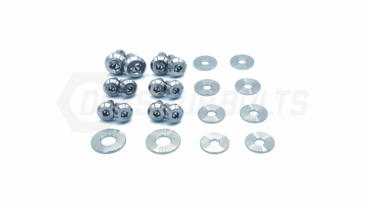 Dress Up Bolts Titanium Hardware Upper Fender Kit - BMW F80 M3 (2014-2018).