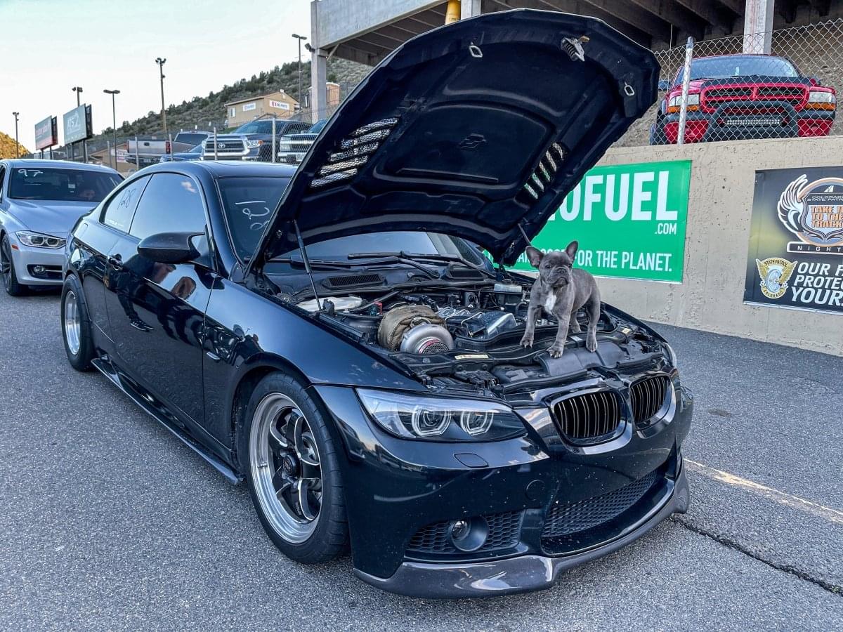 E90/E92 Carbon Fiber Sideskirt Extension.