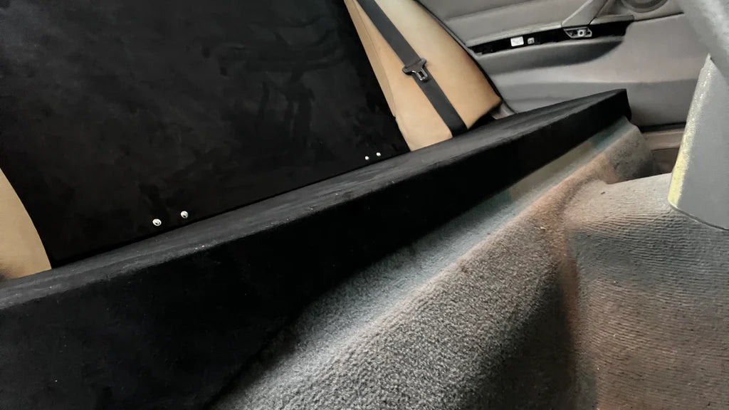 E90/E92 Rear Seat Delete.