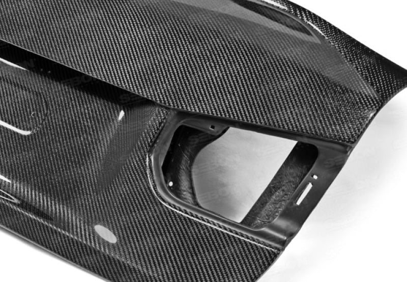 Seibon 12-13 BMW F30 CSL Style Carbon Fiber Trunk - Shaved - COLORADO N5X