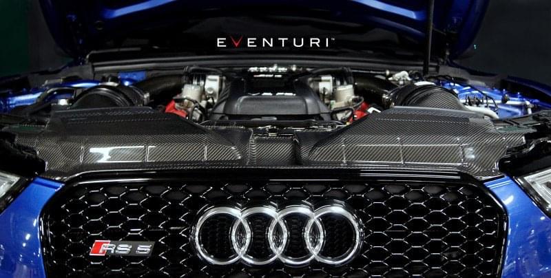 Eventuri Audi B8 RS4 - Black Carbon Slam Panel Cover.