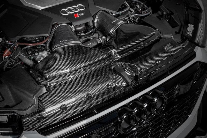 Eventuri Audi C8 RS6 / RS7 - Black Carbon Intake System - Gloss.