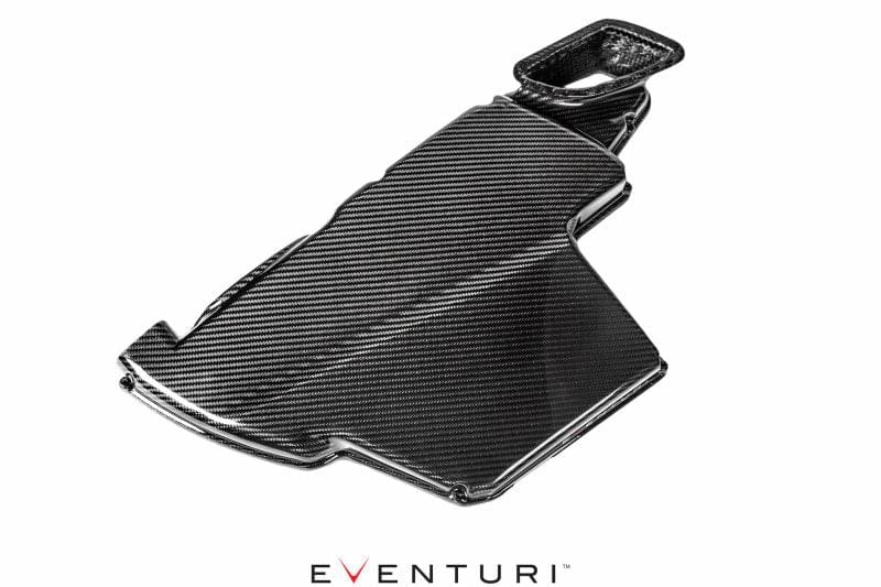 Eventuri BMW E9X M3 - Black Carbon Airbox Lid.