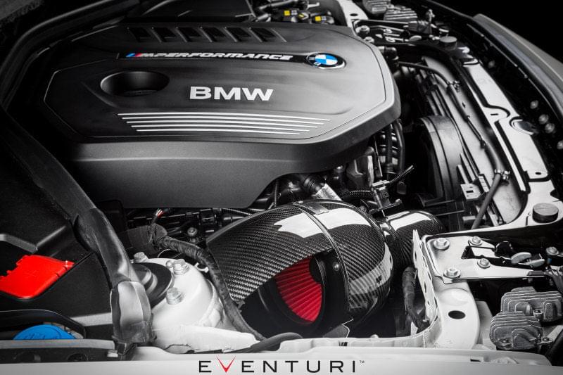 Eventuri BMW F Chassis B58 M140i/M240i/M340i - Black Carbon Intake.
