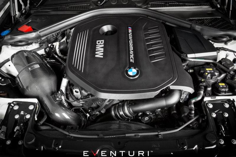 Eventuri BMW F Chassis B58 M140i/M240i/M340i - Black Carbon Intake.