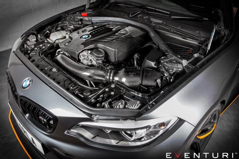 Eventuri BMW F2X M2/M135i/M235i/F30 335i/435i - Black Carbon Intake.