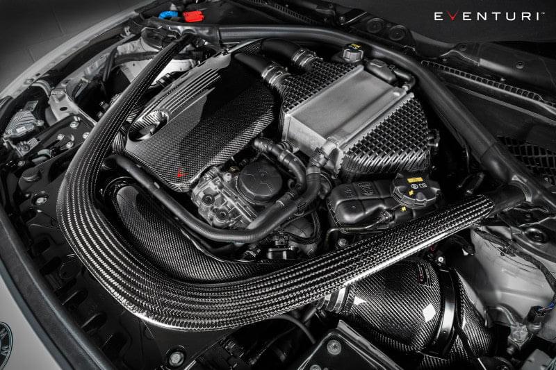 Eventuri BMW F87 M2 Competition / M2 CS S55 Black Carbon Intake System.