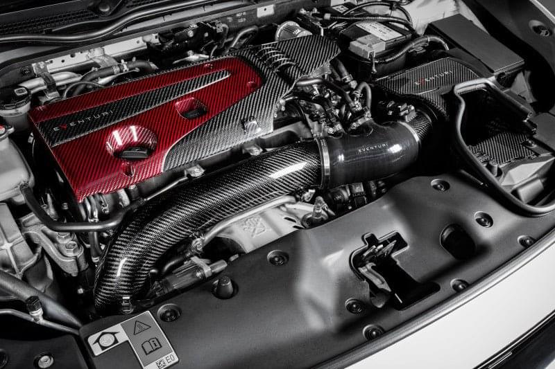 Eventuri FK8 Civic Type-R Carbon Charge Pipe.