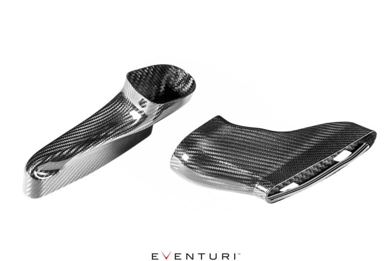 Eventuri Mercedes W205 C63 / C63S AMG Black Carbon V2 Duct Upgrade Kit For V1.