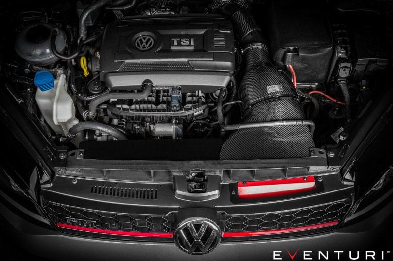 Eventuri Volkswagen Golf MK7 GTi R - 2.0 TFSI - Black Carbon Intake.