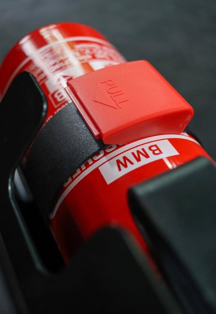 F82 M4 GTS Style Fire Extinguisher Kit.