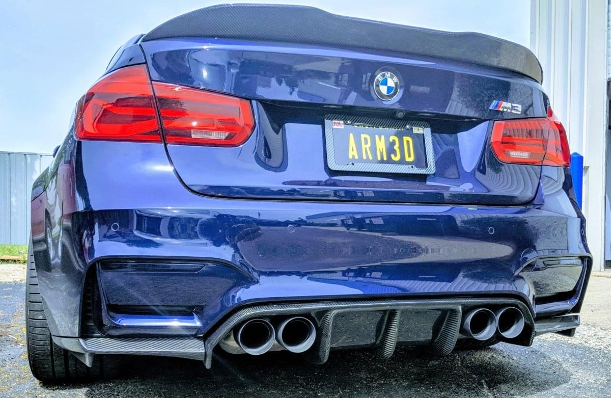 F87 M2 Competition Exhaust Tips.