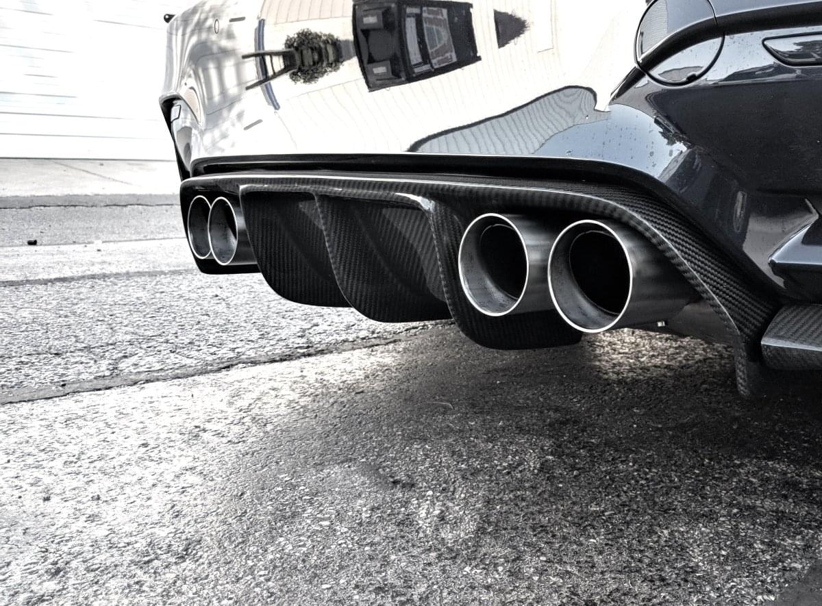 F87 M2 Competition Exhaust Tips.