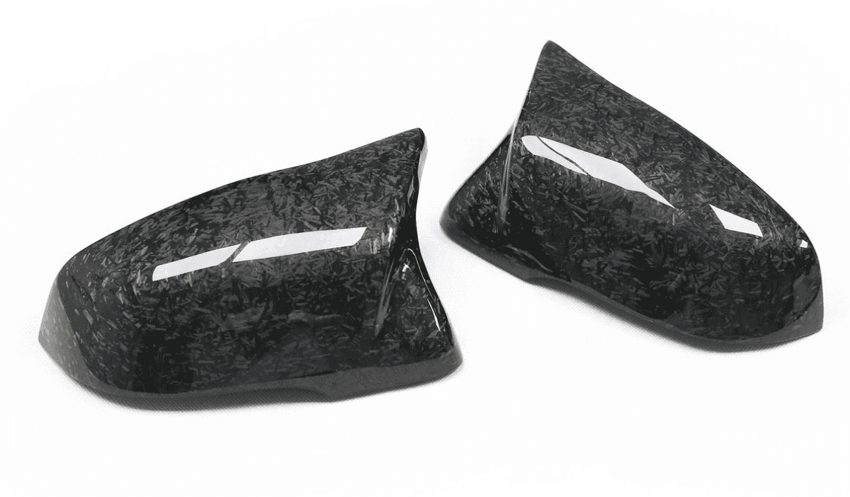 Forged Carbon M Style Mirror Caps F Series.