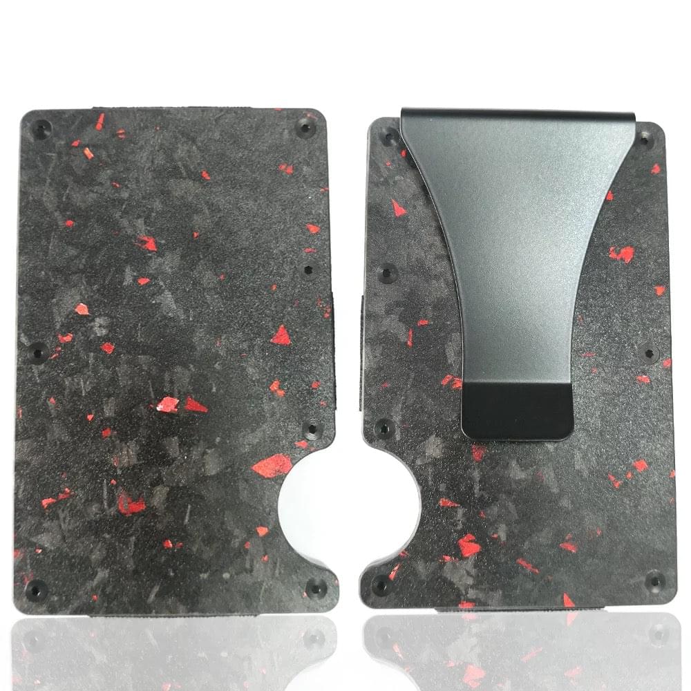 Forged Carbon Minimalistic Wallet.