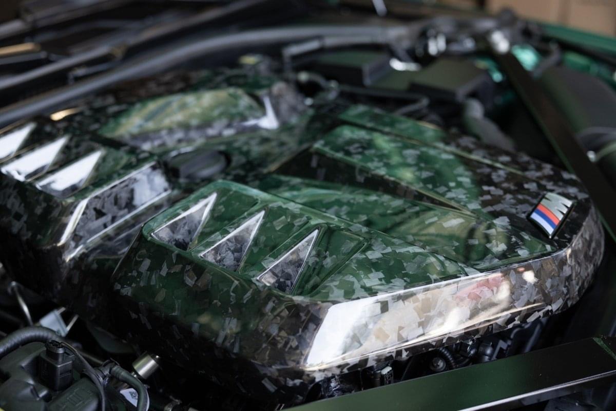 G8X Carbon Fiber Engine Cover.