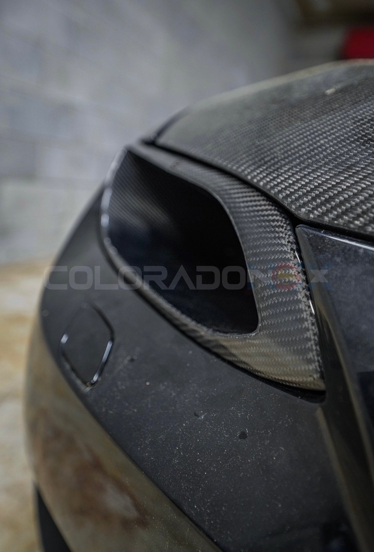 E92 Carbon Headlight Duct - COLORADO N5X