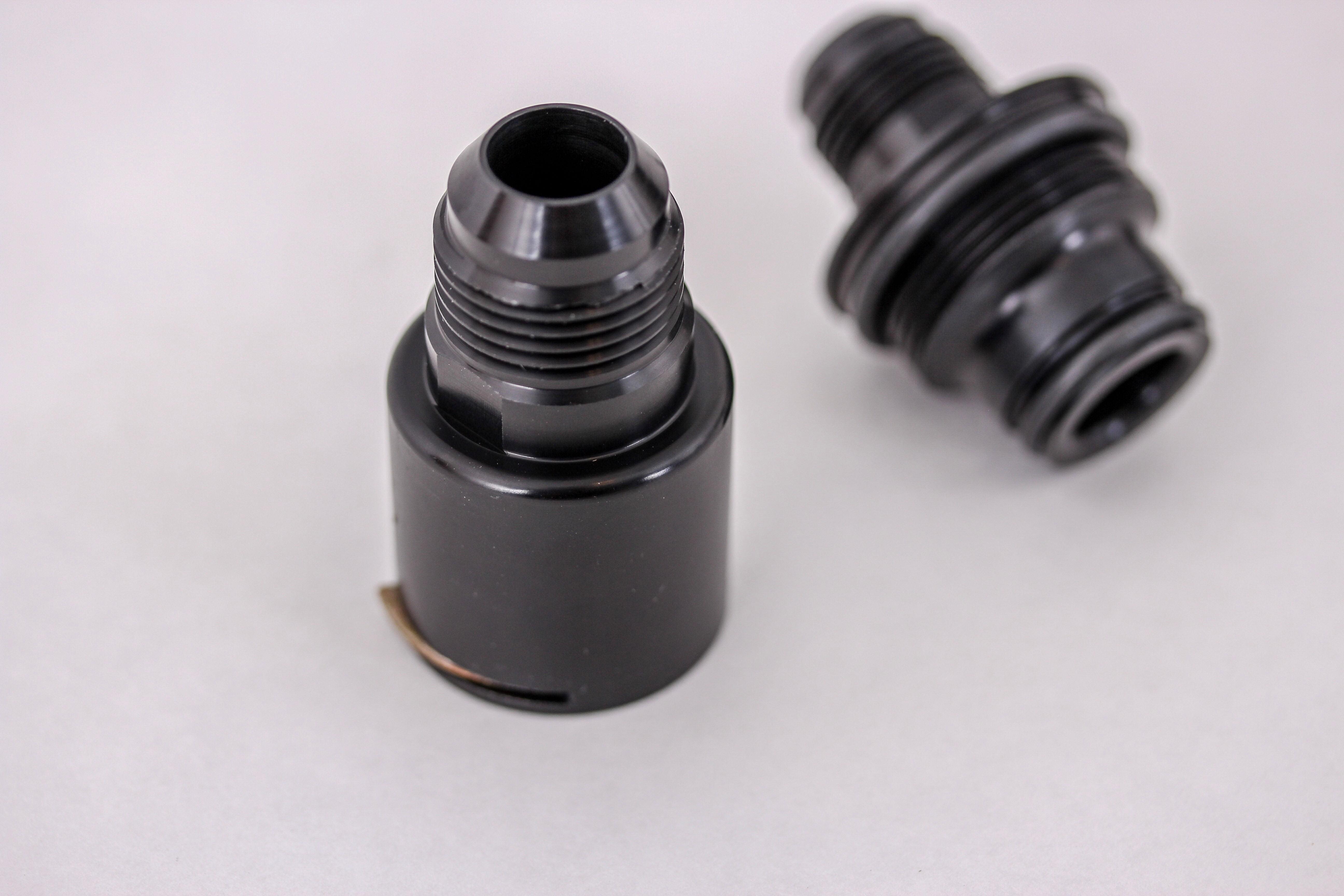 BMW AC Fabrication N54 PVC Breather Adapter Fittings.