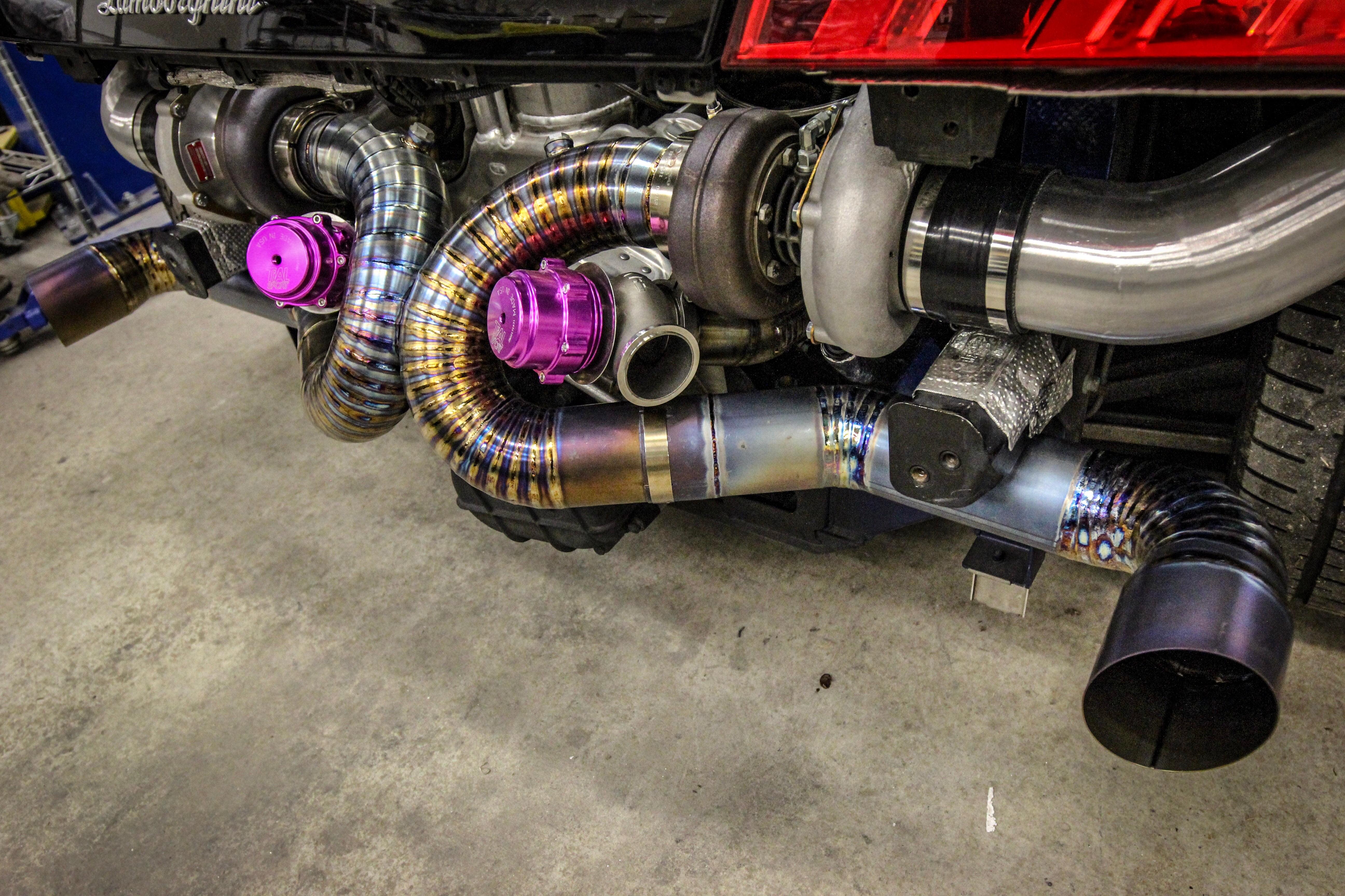 Lamborghini Gallardo Twin Turbo Kit.