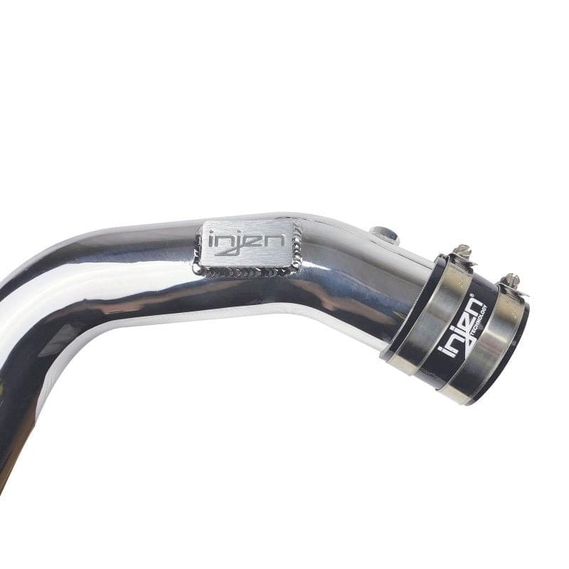 Injen 15-16 BMW M3 (F80) L6 Twin Turbo Polished Intercooler Charge Pipe w/ 1/8in Female NPT Bungs.