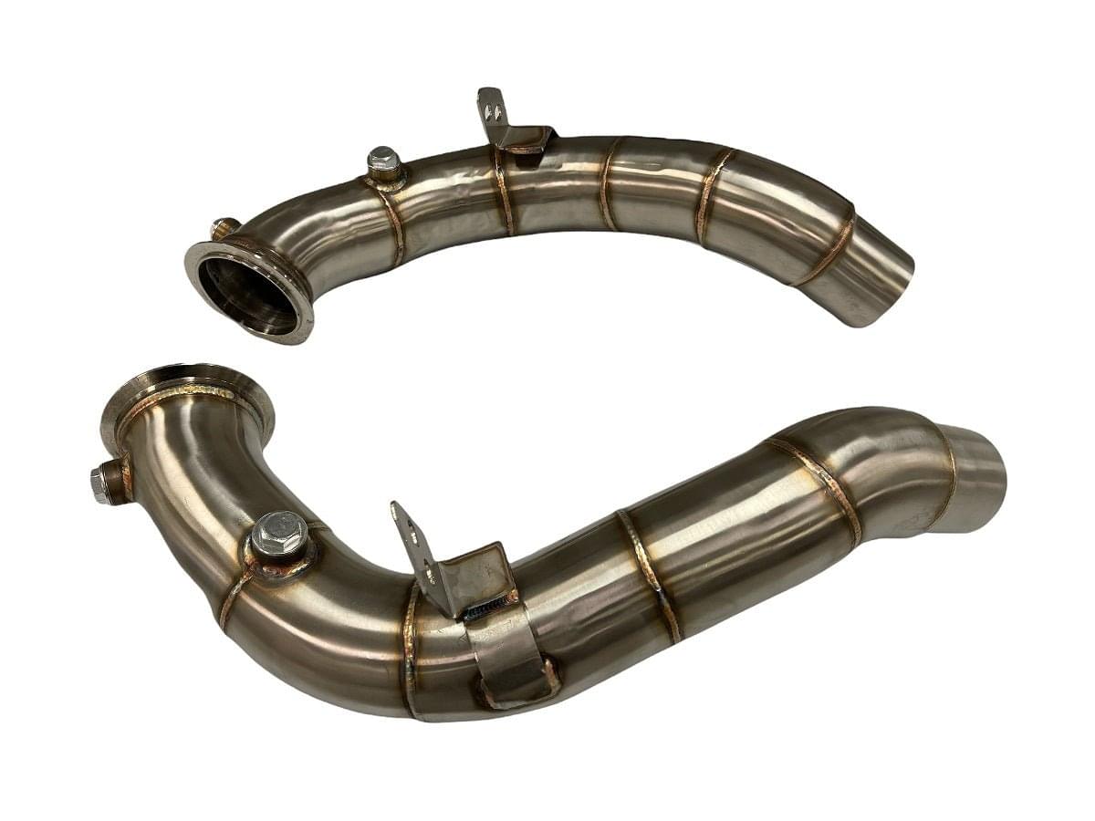 MAD BMW F10 M5 Downpipes.