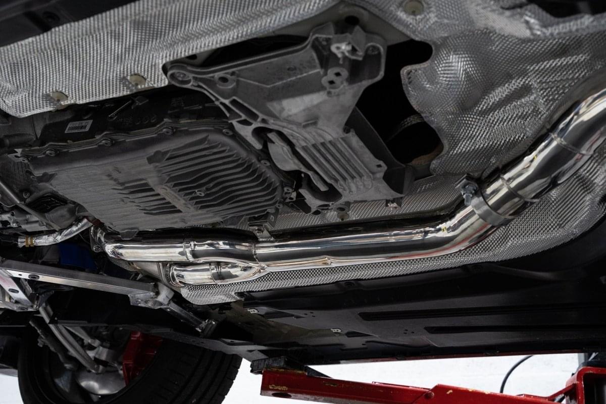 MAD BMW G8x M3 M4 S58 Single Midpipe (Brace Included).
