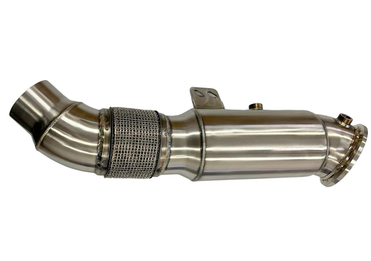 MAD BMW Toyota B58 Fat Boy 5" Catless Downpipe M240 340 440 Supra.