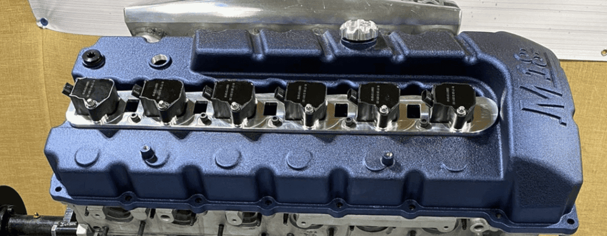 N54 Ignition Coil Upgrade Kit (M18 Performance Valve Cover) RAW ALUMINUM / M18 PERFORMANCE / PLUG & PLAY HARNESS KIT.