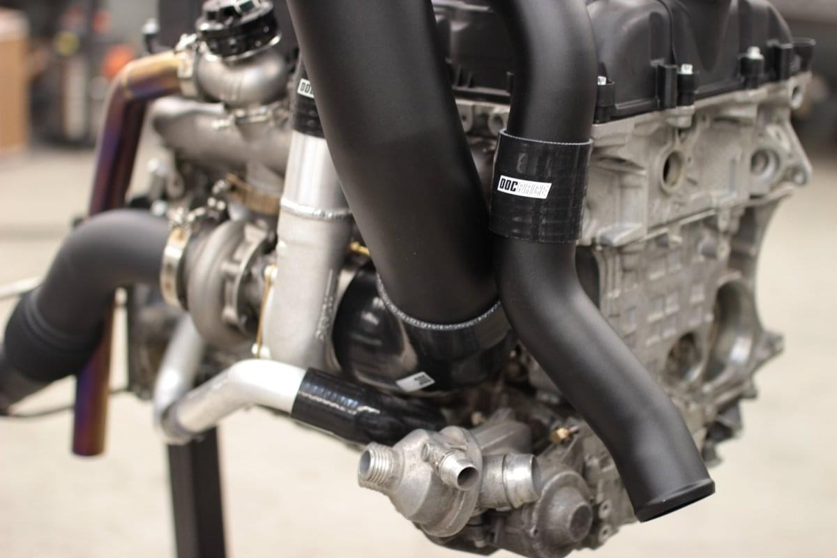 N55 E82 E90 E92 E93 Bottom Mount Single Turbo Kit 335i 135i.