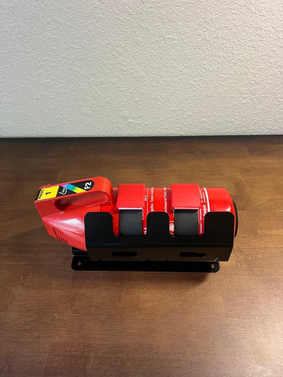 OEM BMW M4 GTS Fire Extinguisher Kit.
