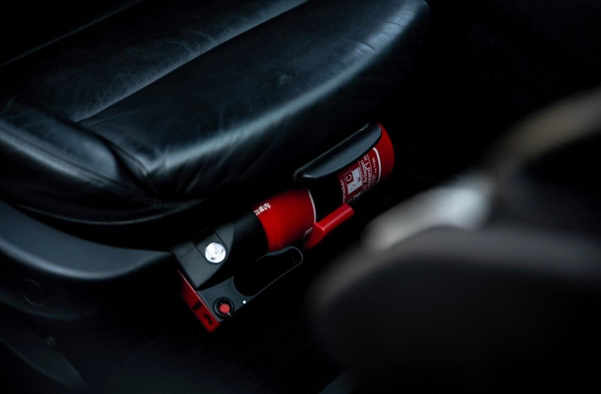 OEM E46 Fire Extinguisher Kit.